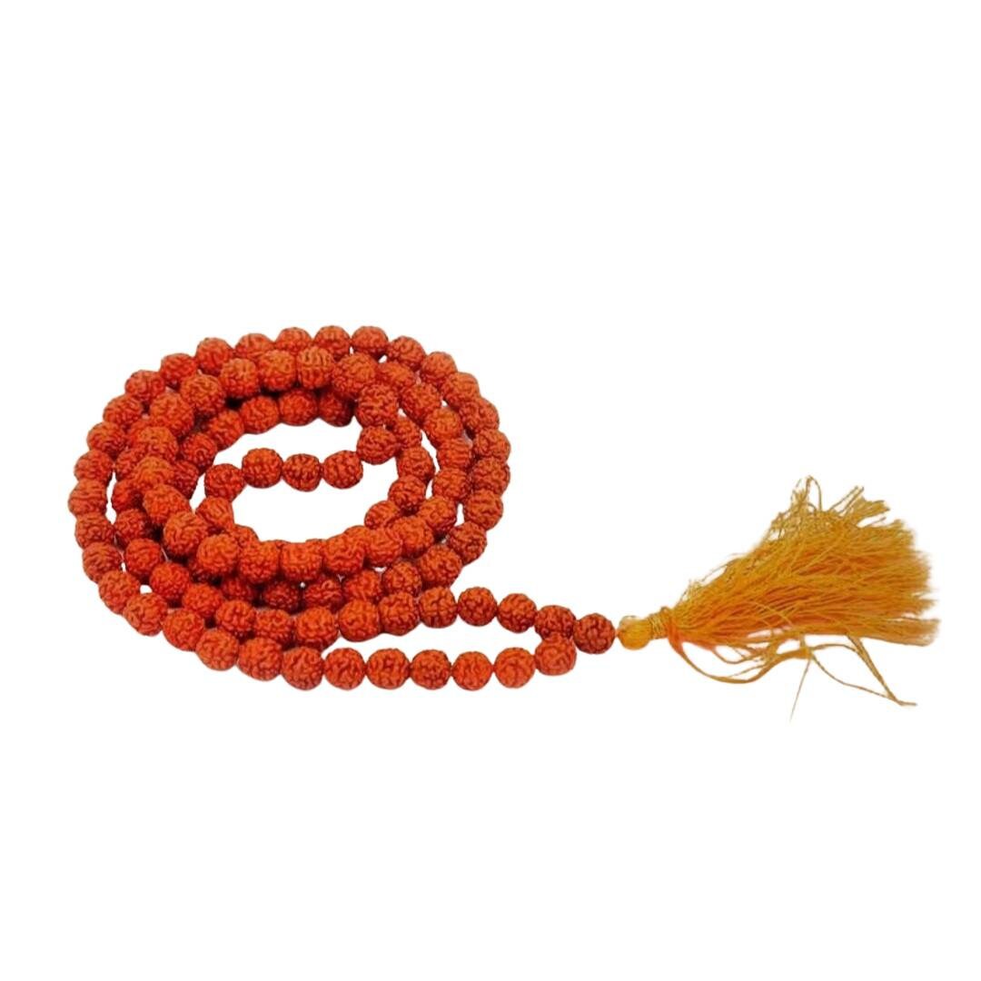 Isha Rudraksha Mala, 5 Face Rudraksha Beads