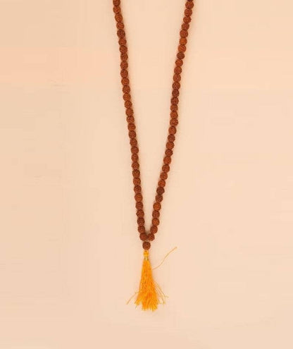 Isha Rudraksha Mala, 5 Face Rudraksha Beads